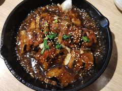 铁板黑椒酿茄子-老上居·手工春饼(贝尔路店)