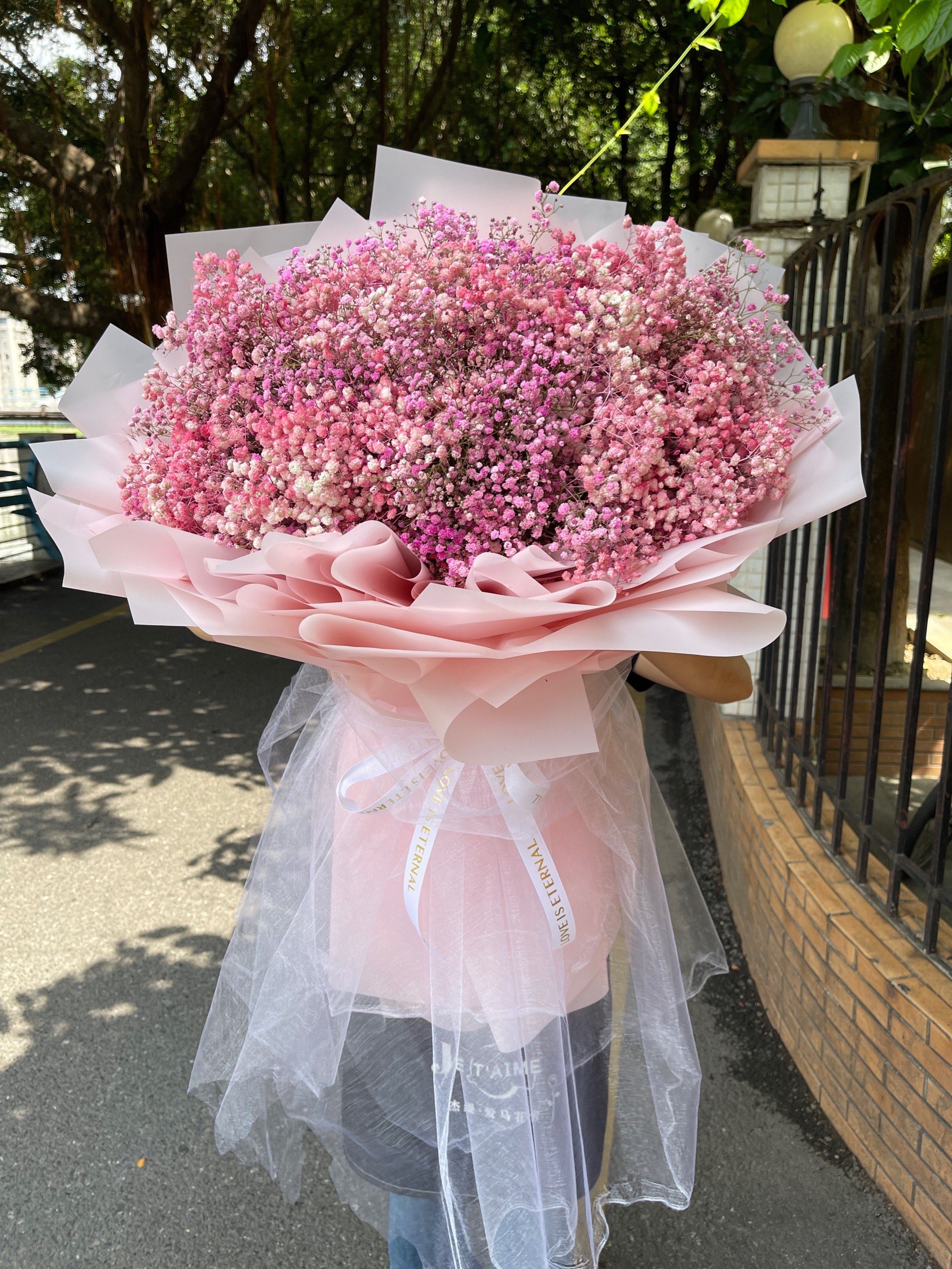 而你却如皎皎洁月,众星捧月,唯你耀眼🌟
#满天星花束#鲜花分享