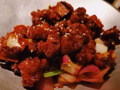 蒜香蜜汁排骨-绿茶餐厅(同成街华联店)