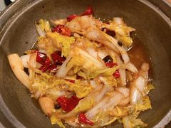 煲仔豆豉娃娃菜-绿茶餐厅(布吉万象汇店)