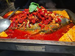 重庆豆花烤鱼-探鱼·鲜青椒爽麻烤鱼(钟楼众汇广场店)