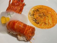 宫爆龙虾仔配虾脑蒸蛋-西郊5号·Maggie 5