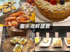 -广州万富希尔顿酒店·感趣自助餐厅·金秋蟹宴生蚝海鲜刺身