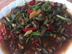 炒海瓜子-连家船海鲜大排档·20年闽菜店(厦大店)