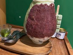 红豆抹茶雪山冰-楠火锅(龙阳广场店)