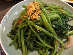 蒜香钞通菜-CHINCHIN 青青·泰国料理(万象食家店)