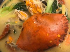 膏蟹汤面-十面欢腾·海鲜面·台式Bistro(长乐路店)