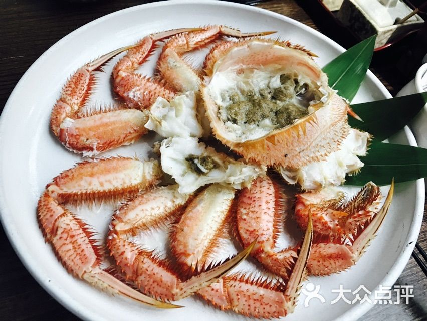      烤年糕甜虾大明虾日本红毛蟹