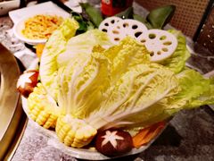 蔬菜拼盘-麻路成都火锅(柏威年店)