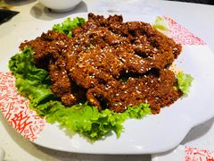 火焰牛肉-阿香婆欢乐火锅（全运村中央广场店）(中央广场店)