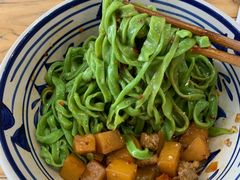 -长青菠菜面·烧烤