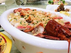 蒜蓉粉丝蒸波士顿龙虾-皇宫大酒店
