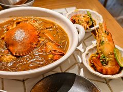 膏蟹烧豆面-十面欢腾(长乐路店)