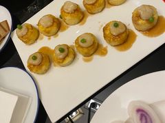 鲜贝豆腐-夜宴江景餐厅