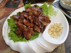 烤猪颈肉-玖月时尚泰式餐厅