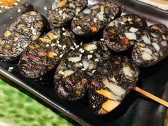 烤墨鱼肠-大和食乐·鲜和牛酸汤火锅(环宇荟店)