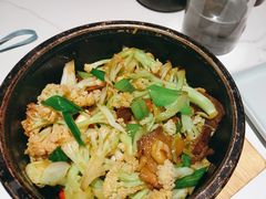 干锅菜花-四世同堂·京菜·烤鸭(双井店)
