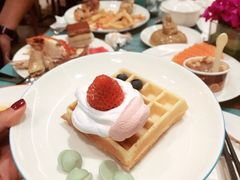 华夫饼-济南香格里拉·咖啡泉自助餐厅