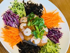-海派美食·家宴海鲜青岛菜·石锅鲽鱼头(东方城店)
