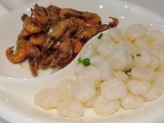 玫瑰油爆虾-上海会馆(香港名都店)