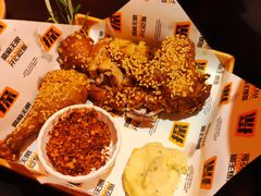 土豆泥脆皮烤鸡-探鱼·鲜青椒爽麻烤鱼(正佳广场店)