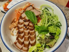 碳烤猪颈肉捞檬粉常温-美奈小馆·东南亚菜(福田星河COCO Park店)