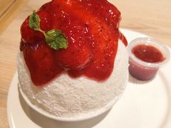 芝士蛋糕草莓沙冰-After You Dessert Cafe(Silom Complex)
