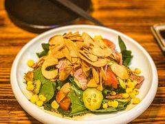 菠菜培根沙拉-平川日本料理