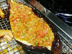 特色烤大茄-西昌老号李小肠特色烧烤园(郫都店)