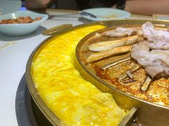 芝士锅底-猪啊牛呀羊啊铜盘烤肉(正大广场店)