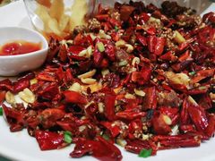 经典辣子鸡配大薯条-眉州东坡(通州店)