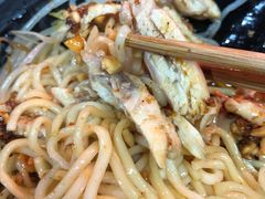 口水鸡拌面-两勺子一碗口水鸡拌面