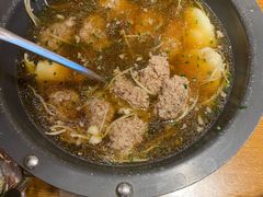 肉丸蛋汤涮时蔬-爱饭(民意店)
