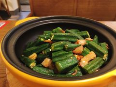 砂锅酱汁秋葵-闽上鲜·福建菜(龙湖滨江天街店)