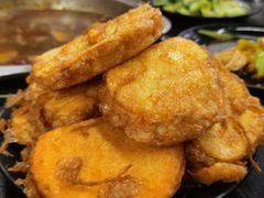 炸馒头片-新乡杨记红焖羊肉火锅(天坛南门店)