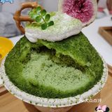 超级绵密又蓬松,还不会那么快就融,甜度刚刚好