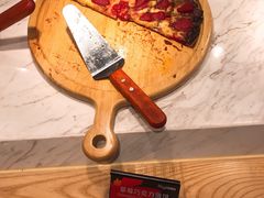 草莓巧乐力比萨-比格比萨自助(德思勤四季汇店)