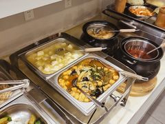 自助取餐区-鹈鹕素食餐厅自助餐部(正阳街店)