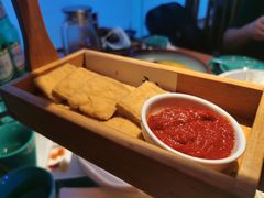 绍兴干煎臭豆腐-荷塘秋月·本帮江浙菜(国权路店)