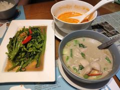 中部绿咖喱鸡肉-帕蓝·暹罗料理(曲阳店)