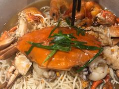 膏蟹拌面-十面欢腾·海鲜面·台式Bistro(长乐路店)