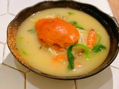 膏蟹汤面-十面欢腾·海鲜面·台式Bistro(长乐路店)