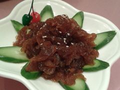浇汁海蜇-粤仔湾砂锅粥(广益哥伦布店)