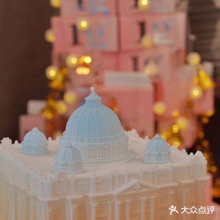 城堡蛋糕美如艺术品🏰一克甜品的浪漫