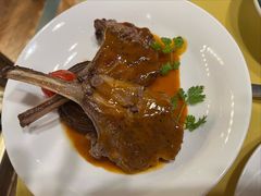 酱汁嫩烤小羊排-秋林西餐厅(总店)