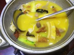 野菌圣瓜浸鱼肚-半亩方塘酒楼