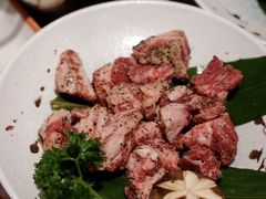 手切澳洲钻石牛肋条-北京小炮儿炙子烤肉·铜锅涮肉(南京弘阳广场店)