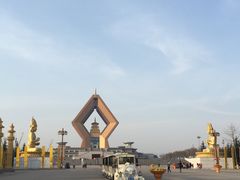 -法门文化景区-合十舍利塔