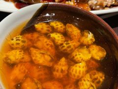 古越陈酿煮花螺-杭州西子湖四季酒店·金沙厅