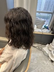 点击看大图 -藤野造型烫发染发